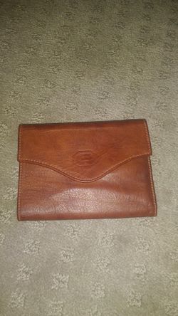 Perfect condition brown leather wallet (READ DESCRIPTION 👀)