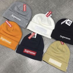 Supreme Box Logo Beanies 