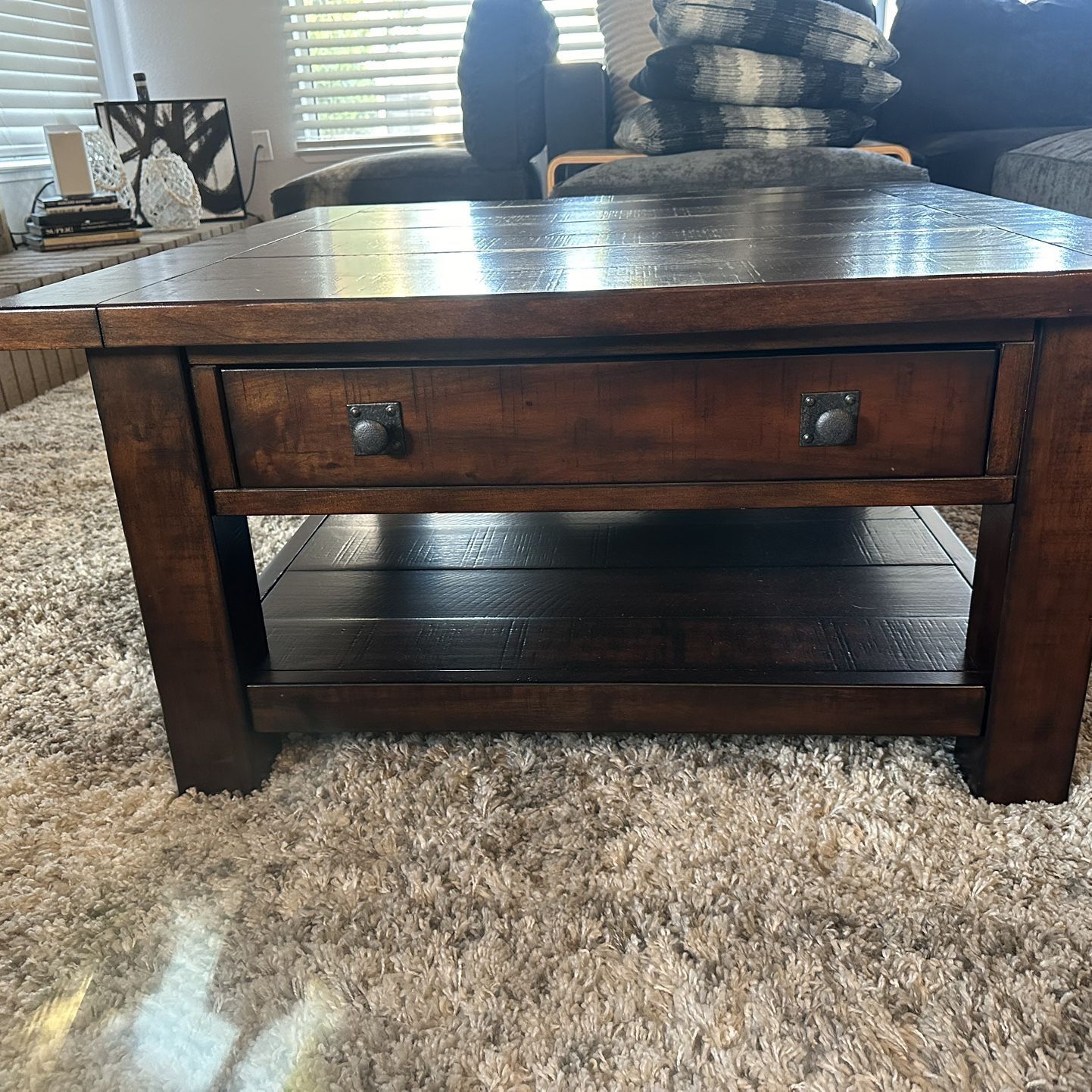 Solid Wood Coffee Table