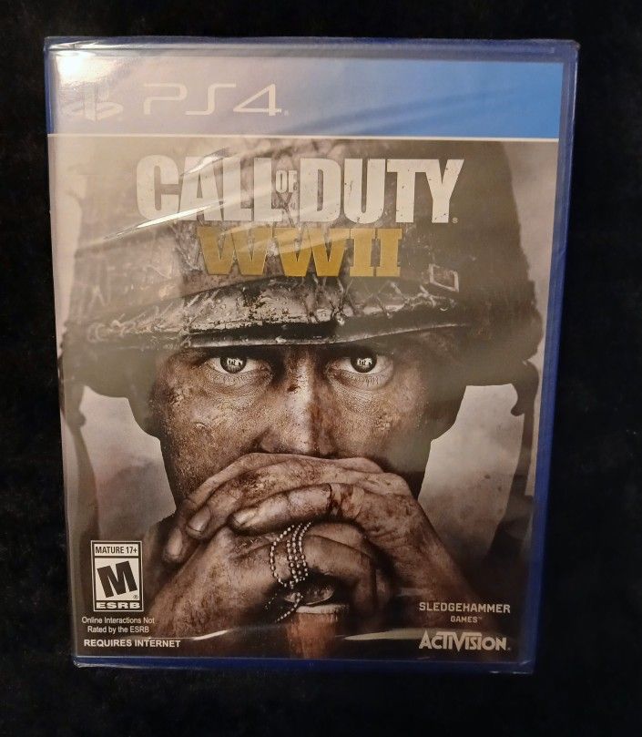 Call Of Duty WW2 for PlayStation 4, factory sealed