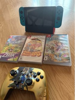 Nintendo Switch with Games