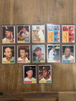 Topps 1961 Baseball Cards