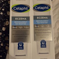 Cetaphil Eczema Restoraderm Itch Relief Gel $15 each or 2 for $25 (new)
