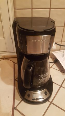 Hamilton Beach coffee maker