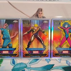 Marvel 2025 Topps Chrome 40th Anniversaries Marvel Cards Bundle
