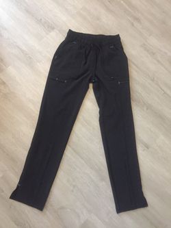 Brand new black scrub pants XS