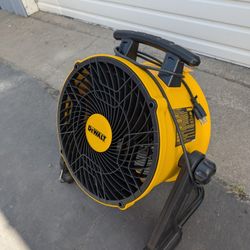 Dewalt Shop Fan  Like New  Never Used  Approx $140 With Tax
