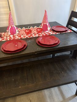 Table For Sale 4 Chairs 1 Bench