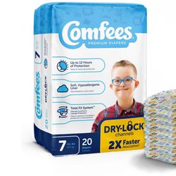 Comfees Diapers Size 7