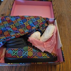 Gucci Ace GG Supreme High 'Psychedelic - Black'