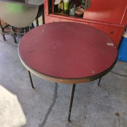 Vintage Card Table 