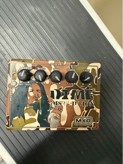 MXR Dime Distortion Guitar Pedal