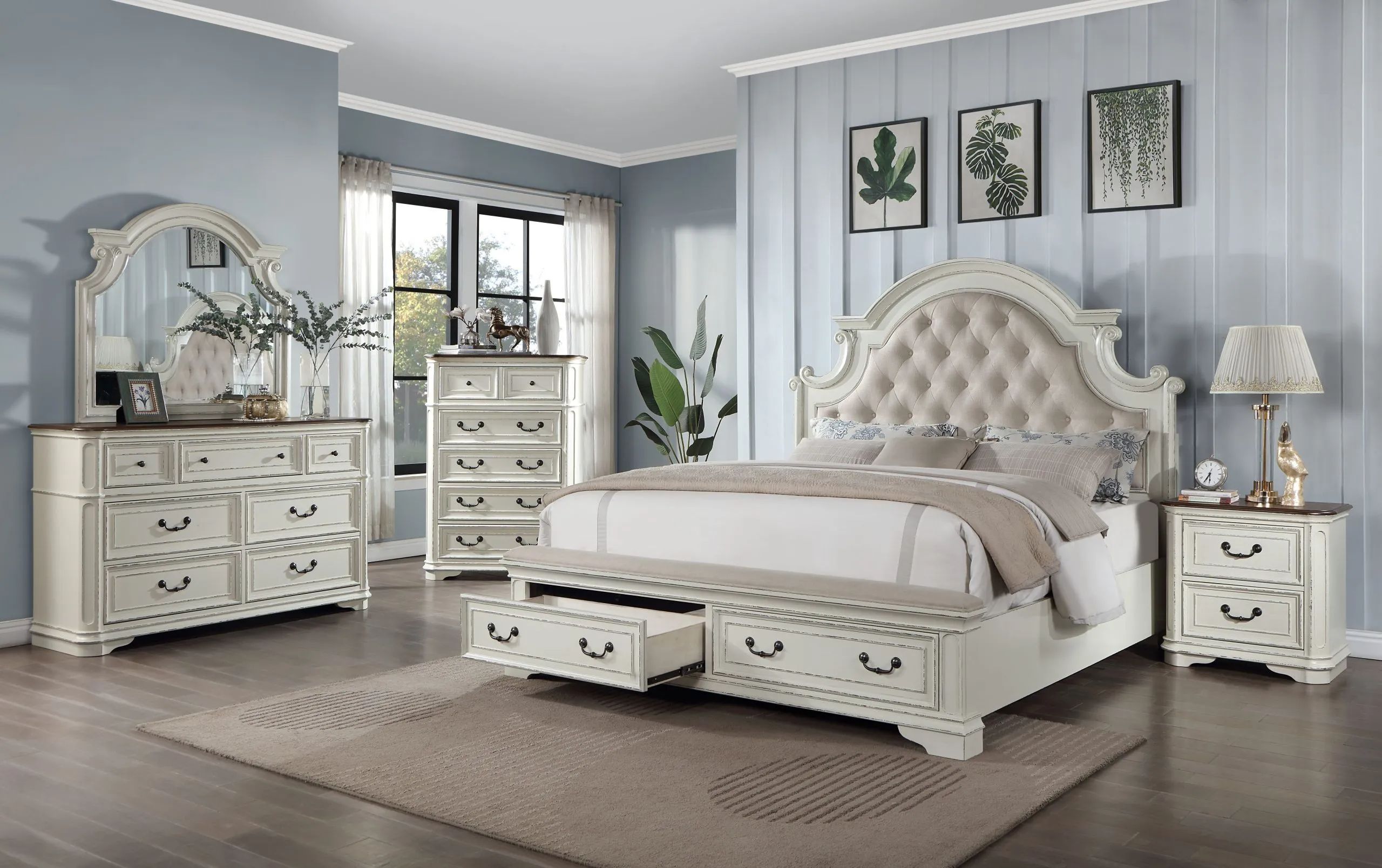 All-In-One Bedroom Set – Stylish Comfort, No Credit Needed!– Only $50 Down!
