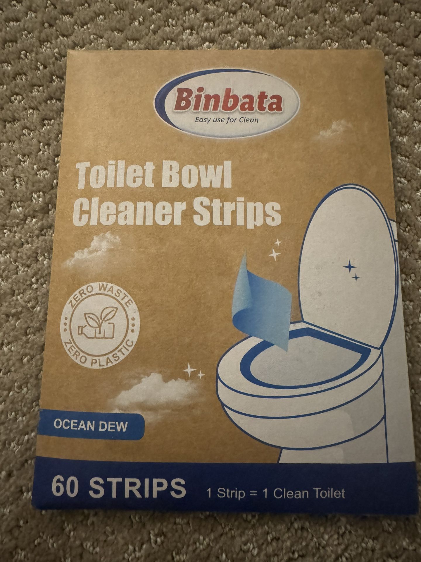 Binbata Toilet Bowl Cleaner Strips