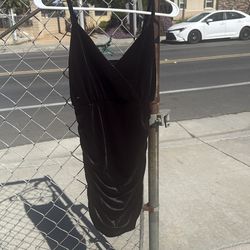 Women’s black mini dress