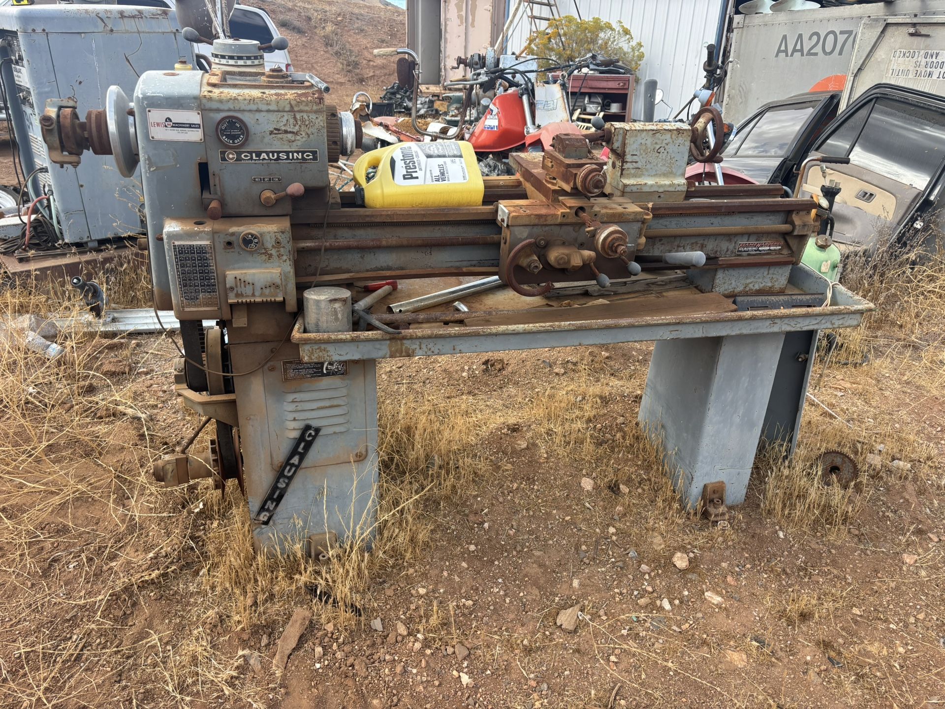 Clausing lathe