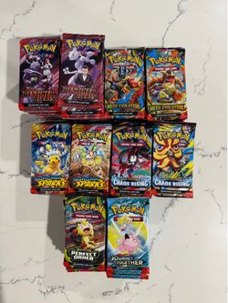 Pokemon Booster Packs - 176 Packs - SEALED