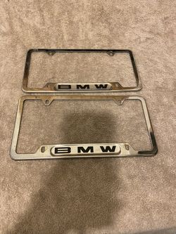 BMW license plate frame