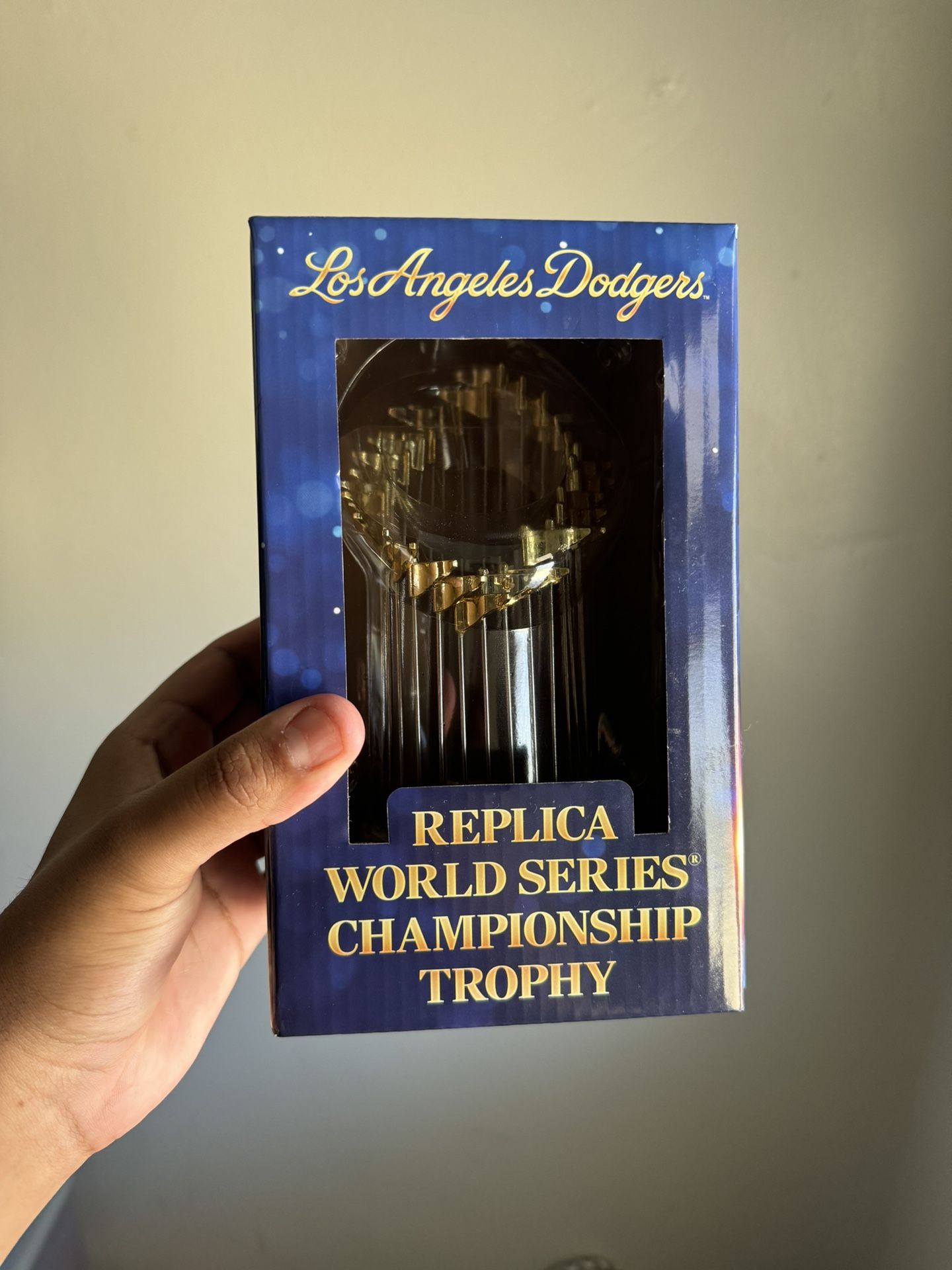 Dodgers World Series Trophy