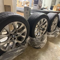 Rims R19 5x120  BMW Tires 255/50/19 