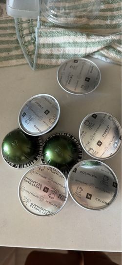 Free nespresso vertuo coffe pods