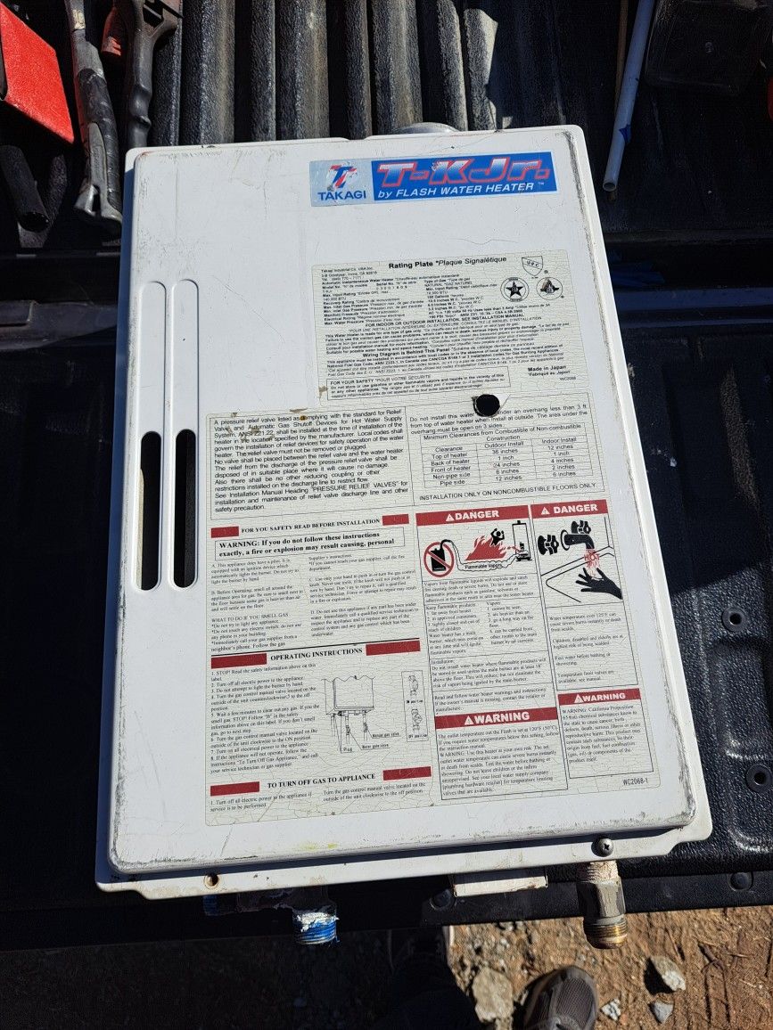 Takagi Tankless Water Heater