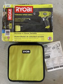 Ryobi Variable speed drill
