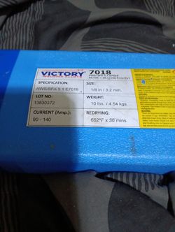 Welding rods from victory