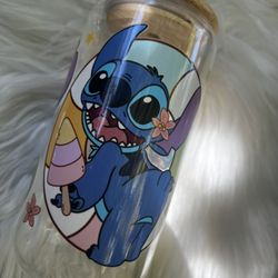 Lilo & Stich Glass Cup
