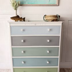 Modern coastal / nursery finish