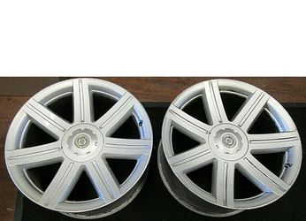 Set of Chrysler Crossfire wheels