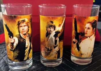 Star Wars 10 oz Glass Tumblers