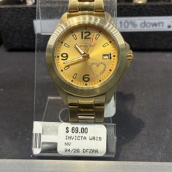 InVictor Watch  $69 Or Layaway For 10.00 Down Today @ 1015 Summit Ave Greensboro 