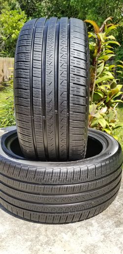 245/45/18 PIRELLI CINTURATO P7 BMW MERCEDES MUSTANG CHEVY DODGE
