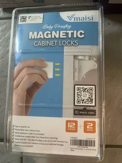 Vmaisi Baby Proofing Magnetic Cabinet Locks