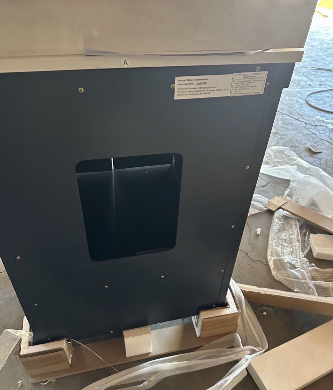 WAYFAIR Navy Blue Vanity