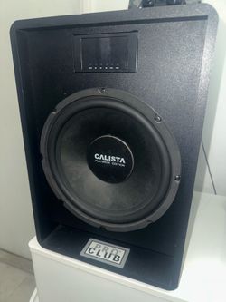 Calista platinum edition subwoofer 🔊