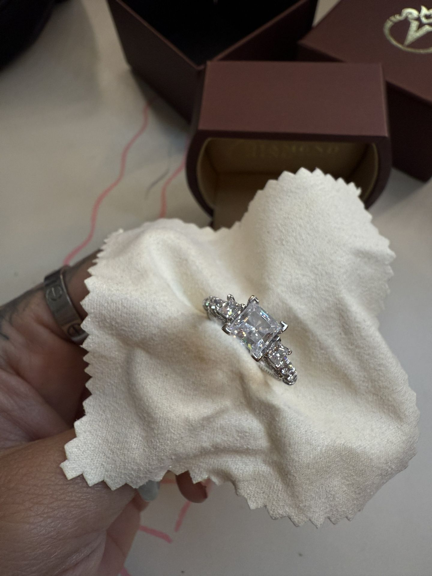 CUSTOM VERRAGIO WEDDING RING 