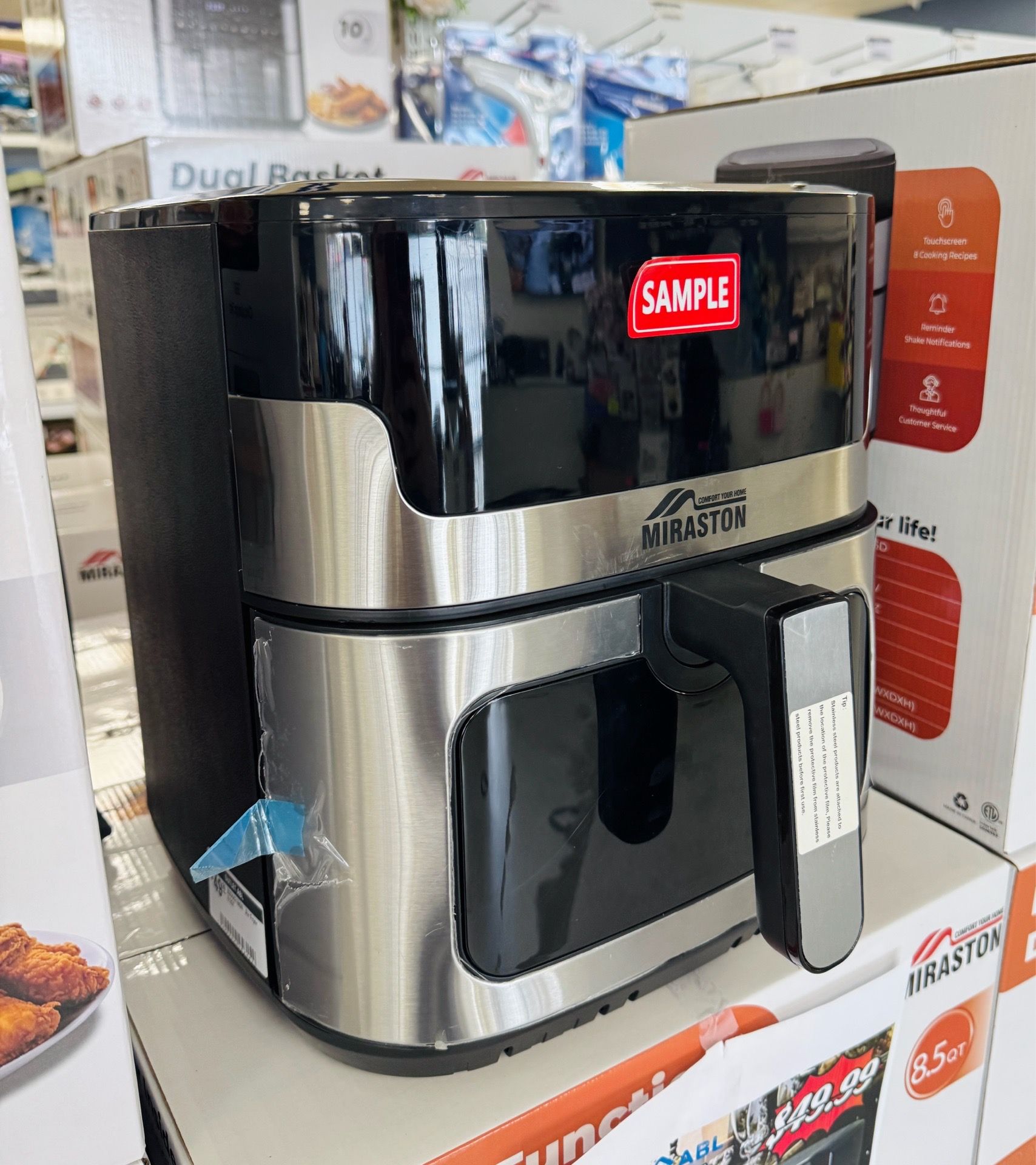 Air Fryer 8.5Q Smart Digital Touchscreen