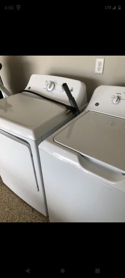 Brand New Full Size GE Washer & Dryer
