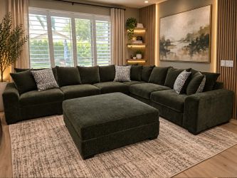 Custom made Sectional, made in USA, designed for exceptional comfort and available in colors selected to fit your style