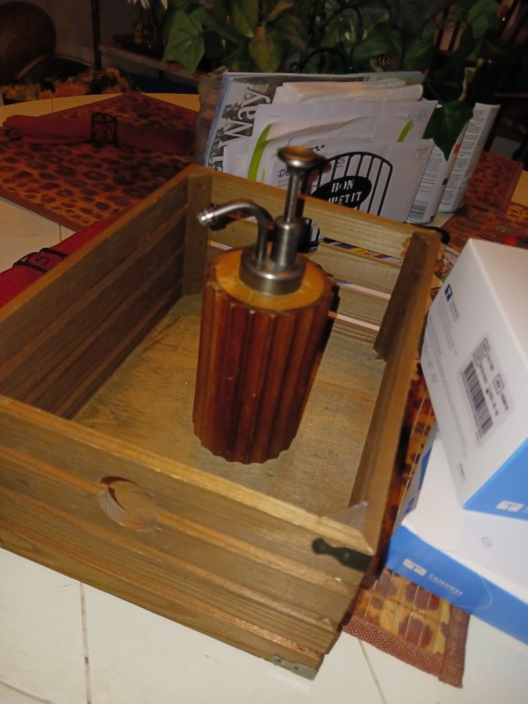 Wood Bathrm Vanitey Set 8 Firm By Crate Barrel