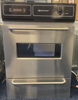 Stainless Steel Brown Single Wall Oven (9-0026)