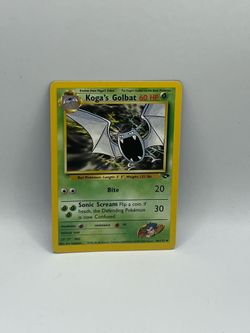 Pokemon Gym Challenge Koga’s Golbat Card #46