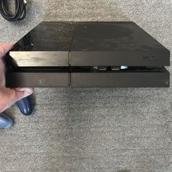 PS4 With Cords 
