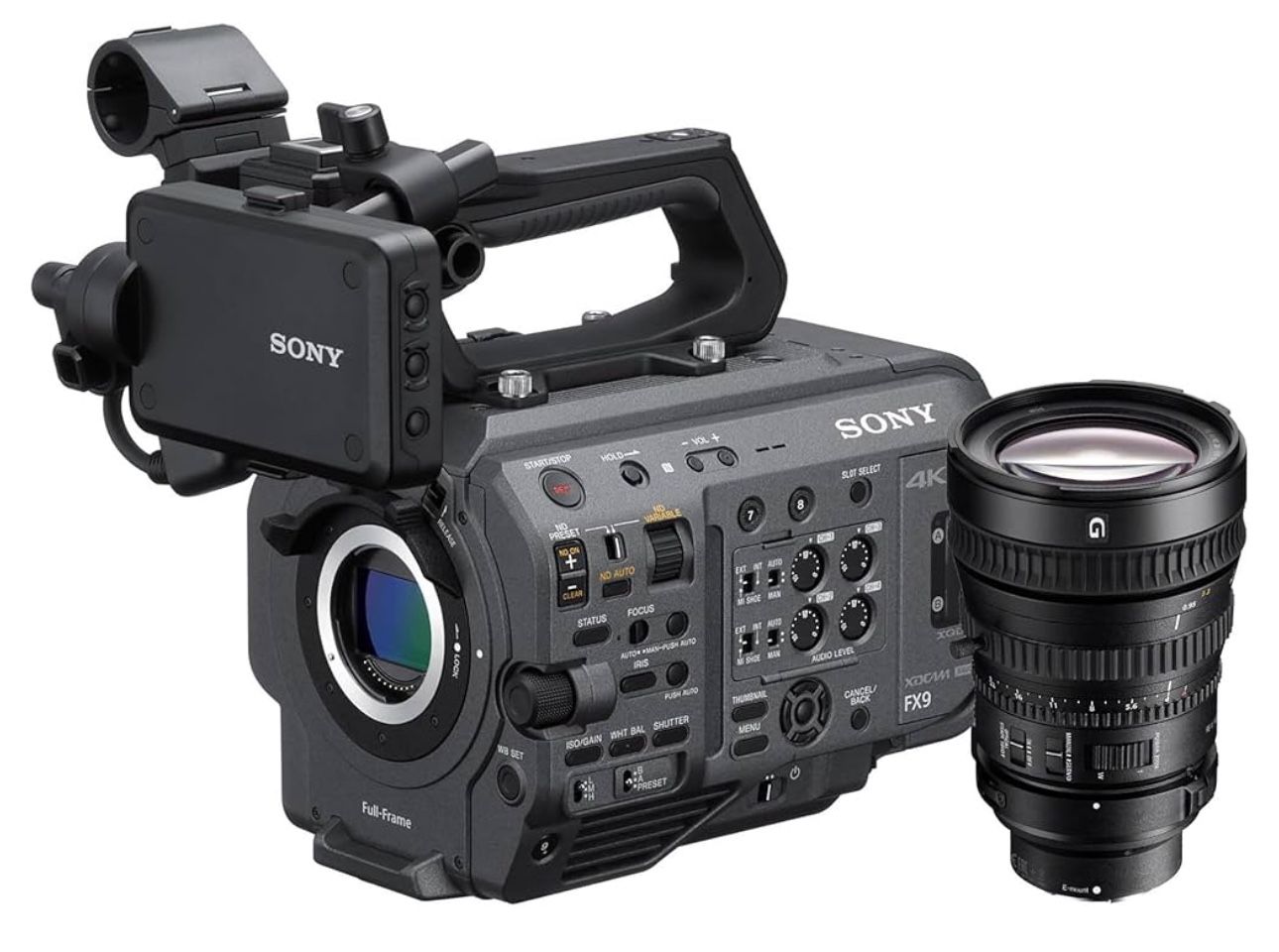 Sony FX9 Camera and Lens With Professional Case