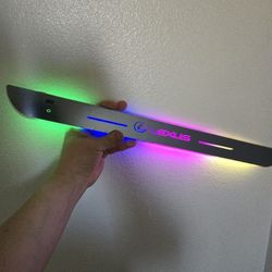 L.E.D door sill lights. Brand NEW.