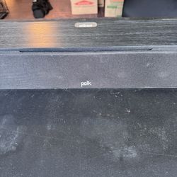 Polk Audio Signature Series S35 Center Channel Speaker (6 Drivers) | Black 