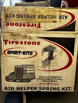 Firestone air helper springs
