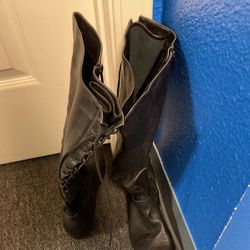 Black Boots Size 9.5